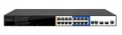 Foredge PS3016XGPSH коммутатор L3 8х2,5G, 8х1G, 2x10GMbps 2 SFP+, до 250 м