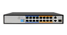 Foredge AI6016H коммутатор L2 16х100Mbps POE, 2х1Gbps, 1xSFP