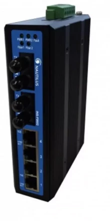 Nautilus INS-F0602MC2-T неуправляемый коммутатор 6 портов
