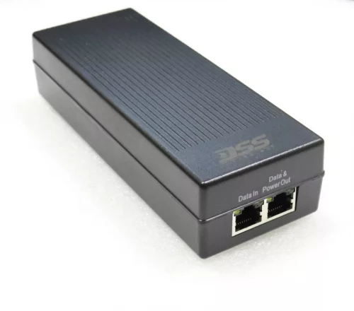 DSS DSPSE803 инжектор PoE, поддержка 1000Мбит/с 15Вт