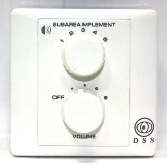 DSS H-02G-10W настенный регулятор 10Вт/переключатель, 5 поз.