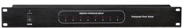 DSS -PS8 8 канальный секвенсор питания 6000 Вт, 8х10 А