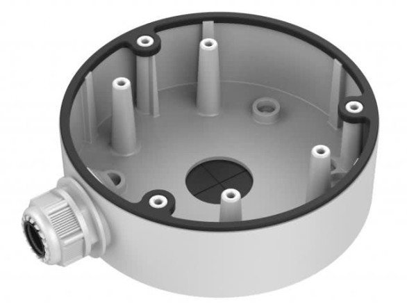 HikVision DS-1280ZJ-DM21 монтажная коробка, алюминий, белая