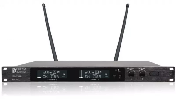 Dreamsound KH-6300 микрофонная радиосистема ручная двухканальная