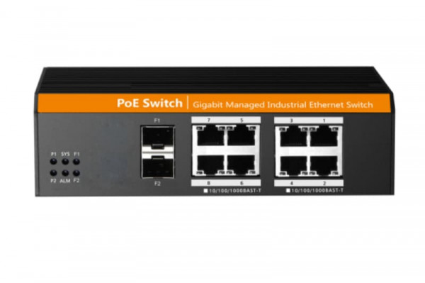 Foredge IS108GS-2F коммутатор L2 8х1G, 2x1G SFP, POE