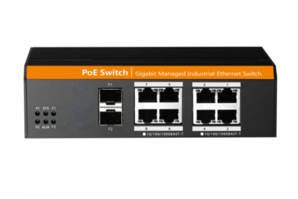 Foredge DIS108GP-2F коммутатор L2 8х1G, 2x1G SFP, POE