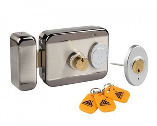 DSS DDJ-02KAS электромеханический замок, накладной