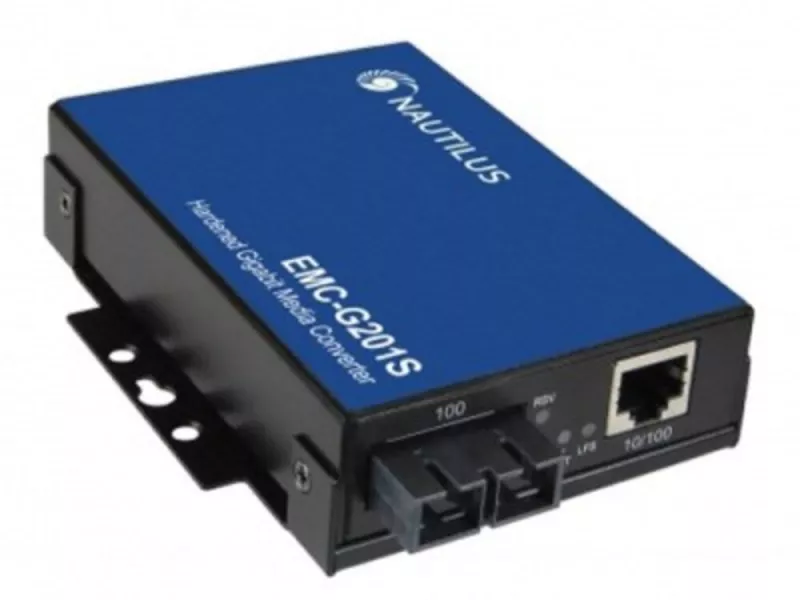 Nautilus EMC-G201SC10 медиа конвертер 100/1000Base-T, SM SC